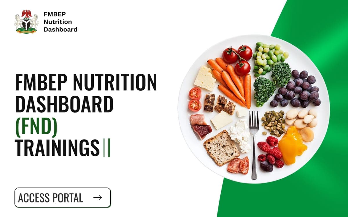FMBEP Nutrition Dashboard website